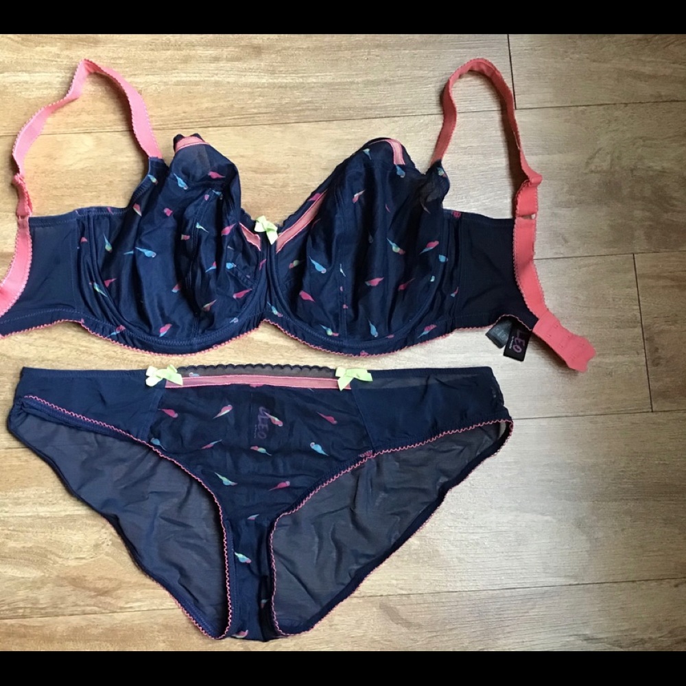 Cleo by Panache “Lily” bra set 30J UK and XXL US